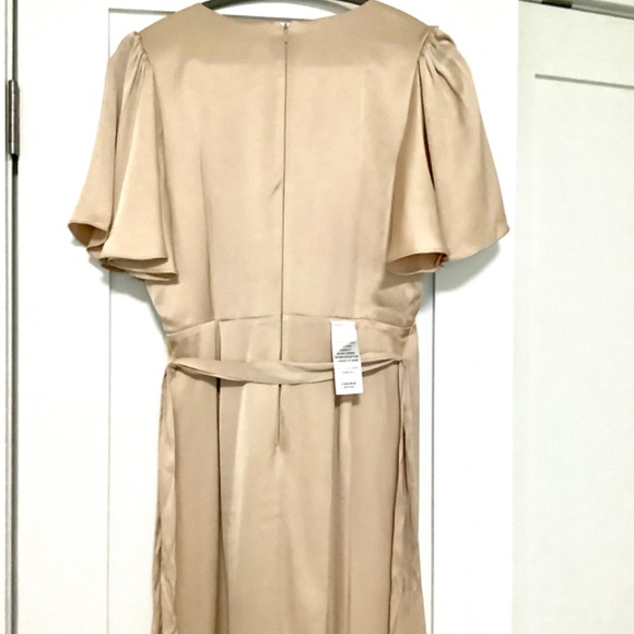 Ever New Melbourne Gold Satin Dress - Picture 5 of 10